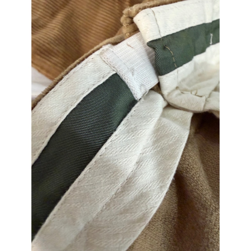 LL Bean Comfort Waist Corduroy Pants Mens 36 Tan Brown Wide Wale Cotton 278899 - Picture 6 of 7